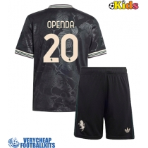 Juventus Lois Openda #20 Replica Third Minikit 2025-26 Short Sleeve (+ pants)